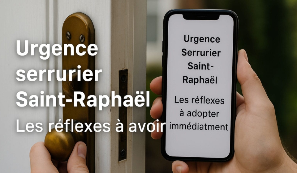 urgence serrurier Saint-Raphaël