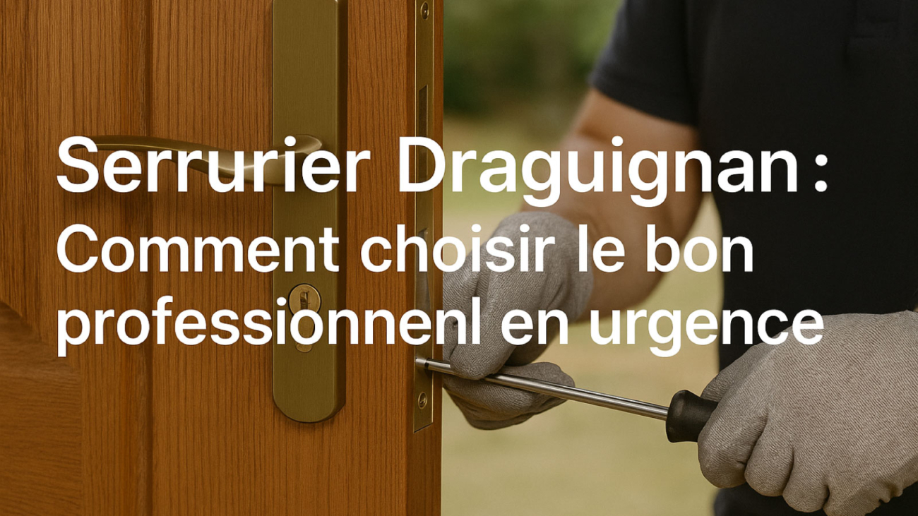 serrurier Draguignan